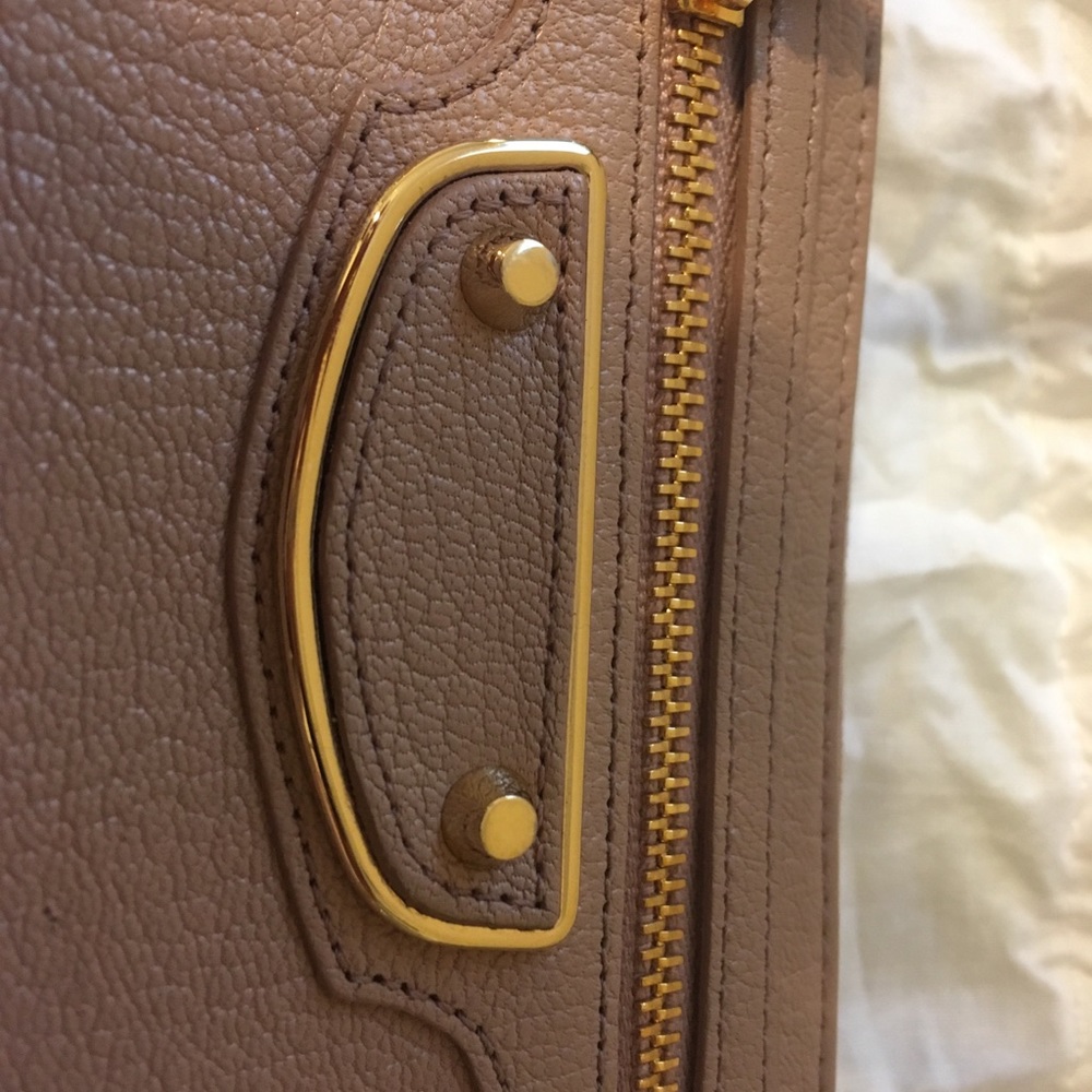 Balenciaga zip around wallet